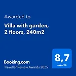 With Garden, 2 Floors, 240m2 Villa